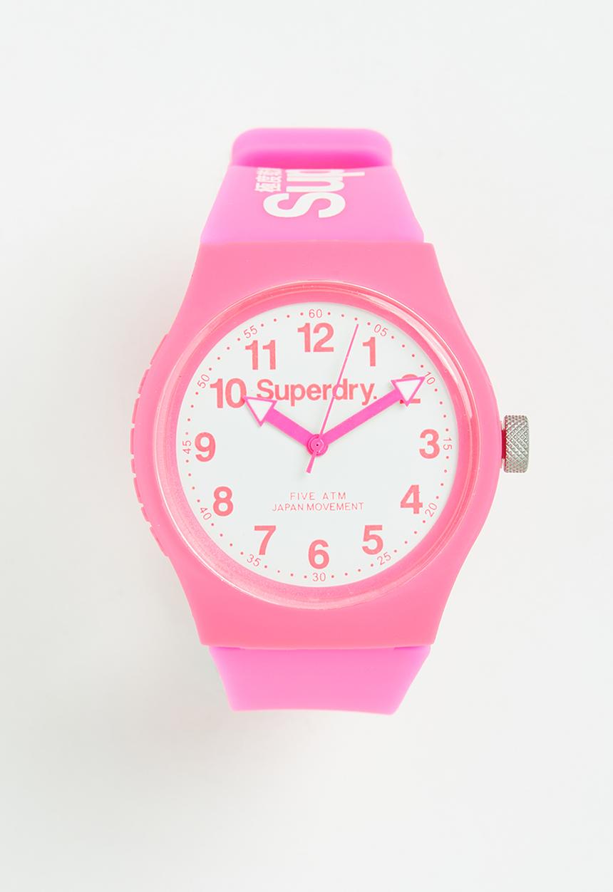Superdry. - Urban watch - pink/white