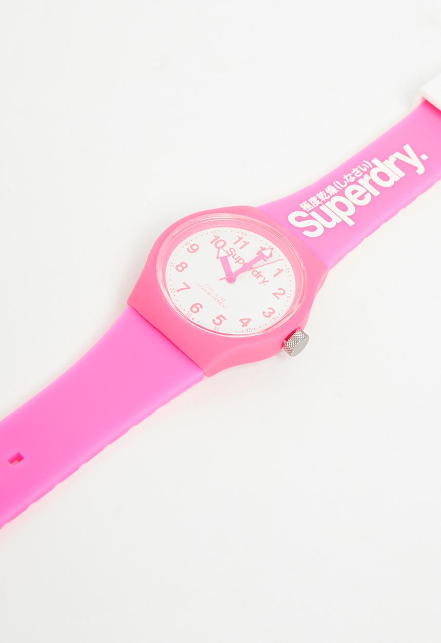 Superdry. - Urban watch - pink/white