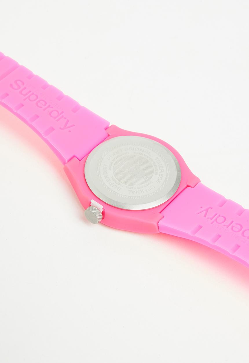 Superdry. - Urban watch - pink/white