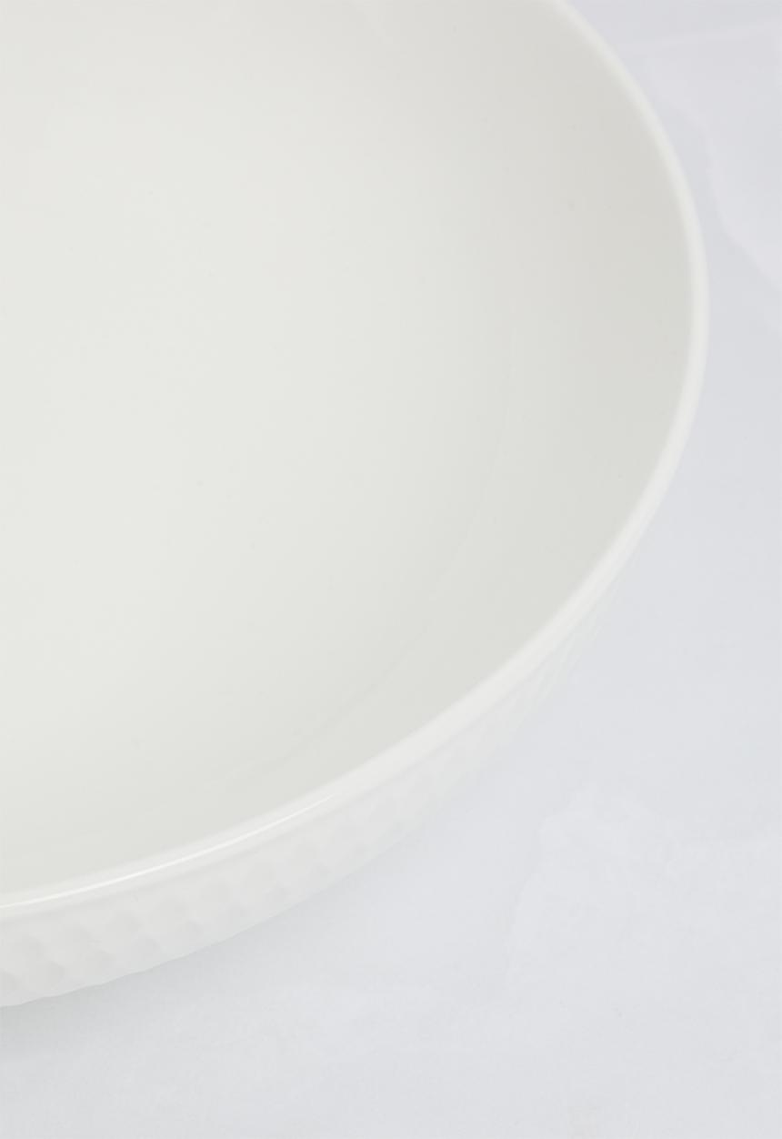 Maxwell & Williams - Diamonds Round Serving Bowl - White