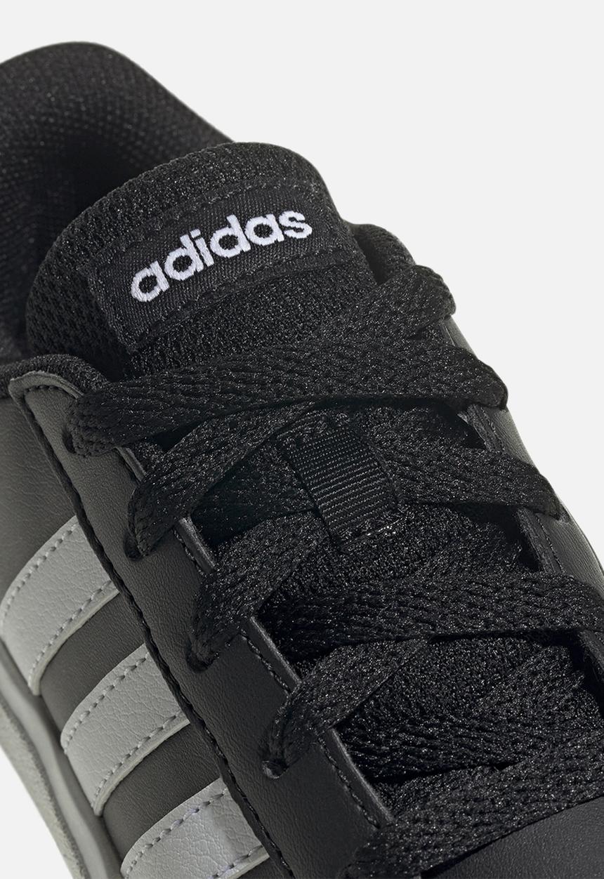 adidas Performance - Grand Court 2.0 K - Core Black/Ftwr White/Core Black