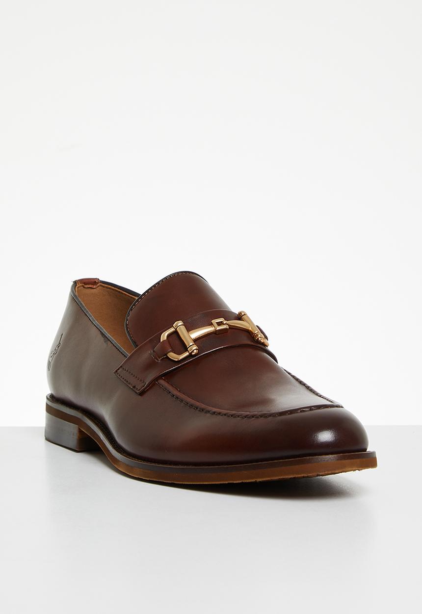 POLO - Horsebit penny loafer - tan