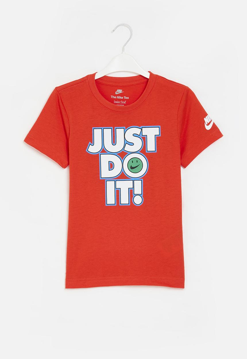 Nike - Nkb smiley jdi short sleeve tee - orange