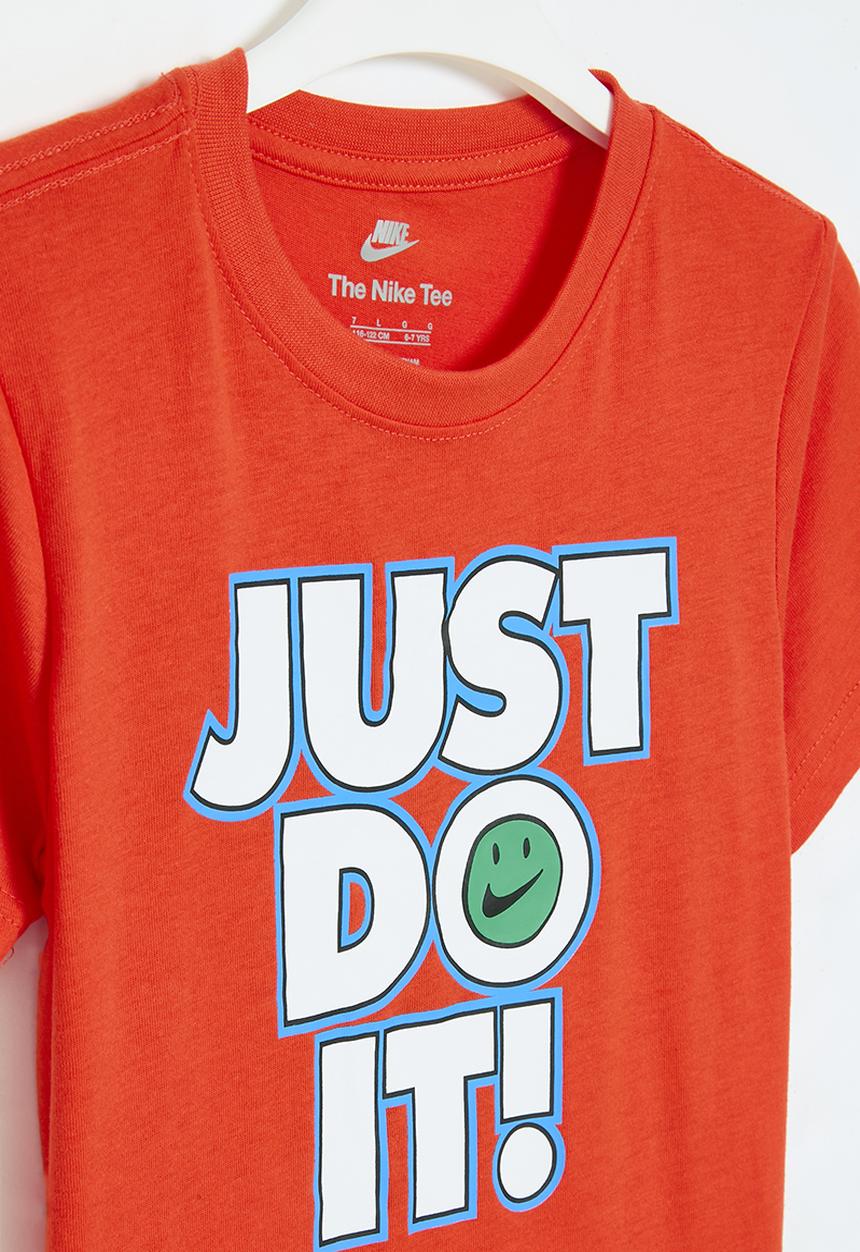 Nike - Nkb smiley jdi short sleeve tee - orange
