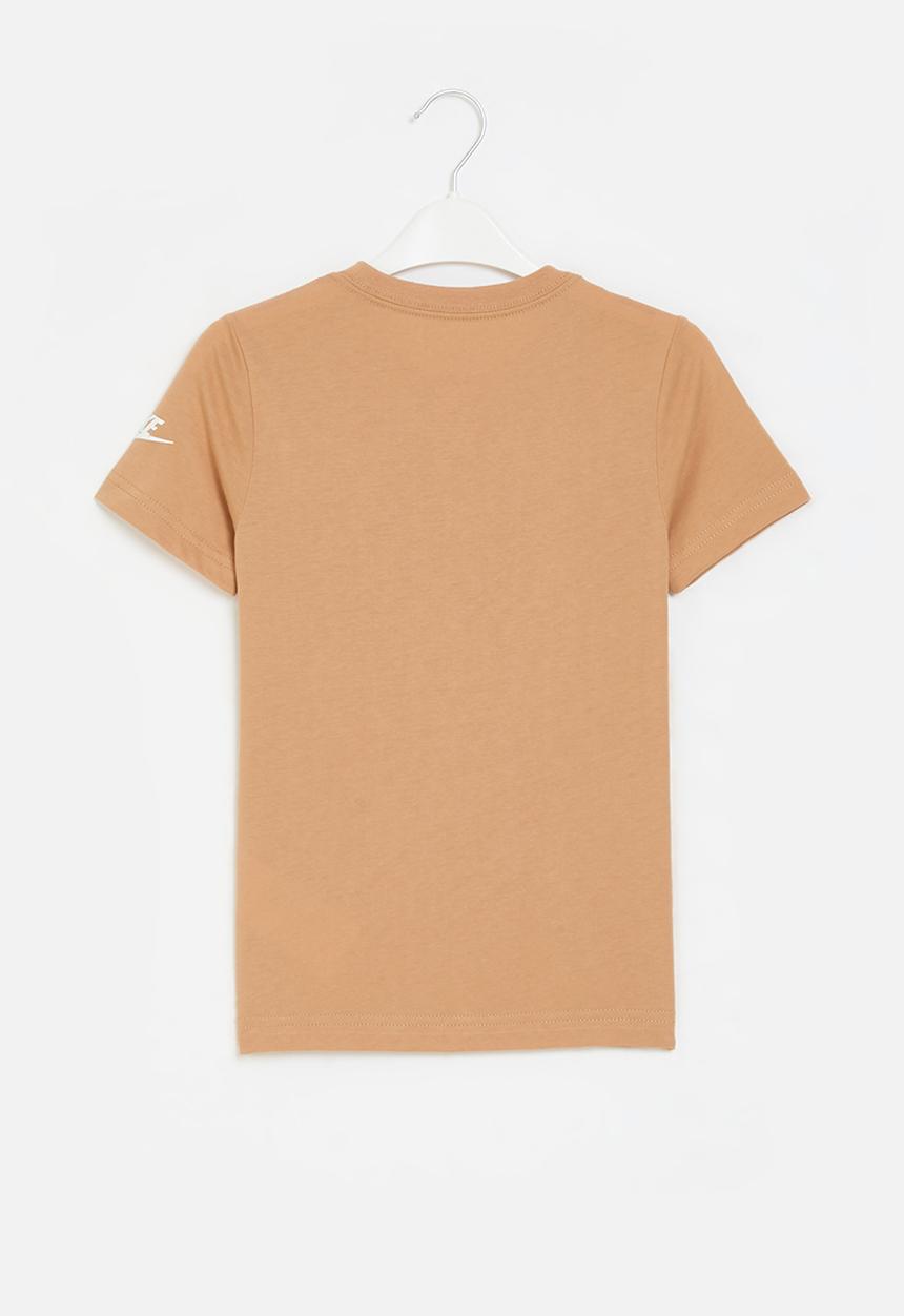 Nike - Nkb retro sportswear short sleeve tee - amber brown