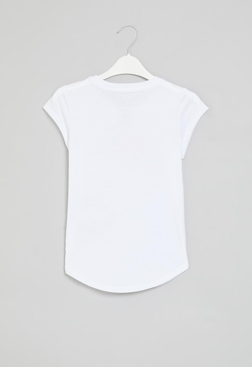 Nike - Nkg futura air short sleeve tee - white & playful pink