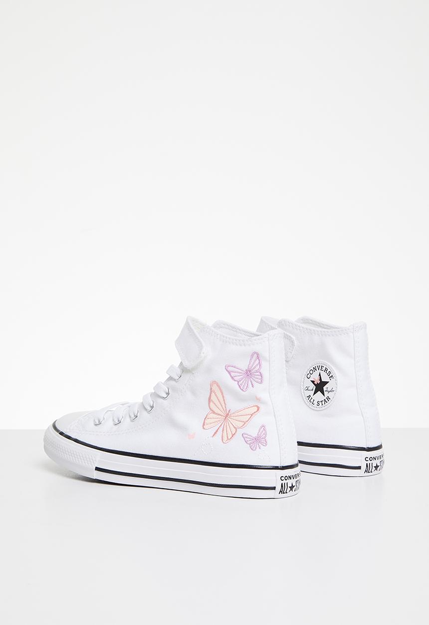 Converse - Chuck taylor all star easy on butterflies - white/pink phase/grape fizz