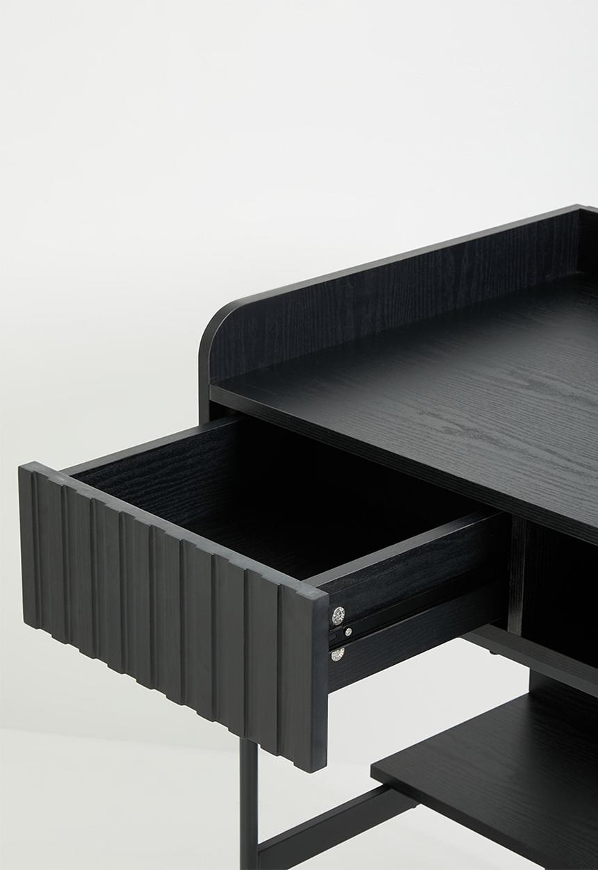 Sixth Floor - Moore Desk - Black 