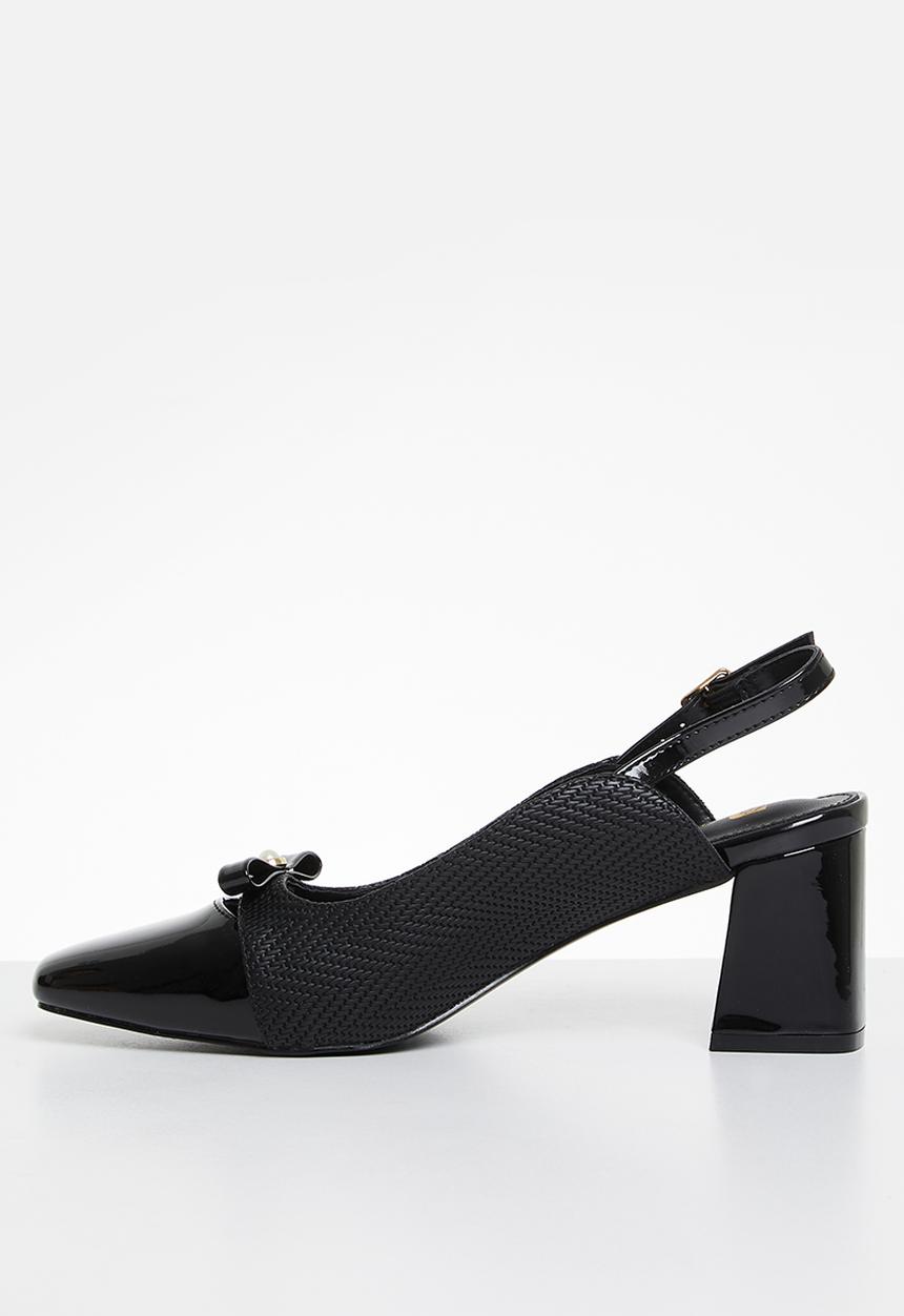 Pierre Cardin - Pierre slingback heel - black