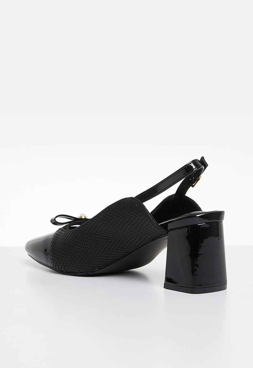 Pierre Cardin - Pierre slingback heel - black