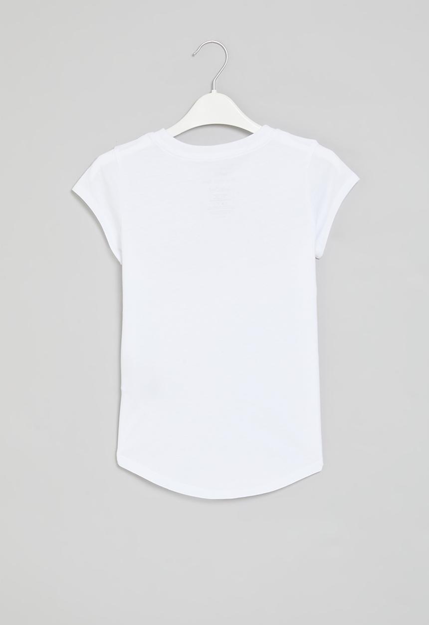 Nike - Nkg jdi swoosh split short sleeve tee - white/playful pink