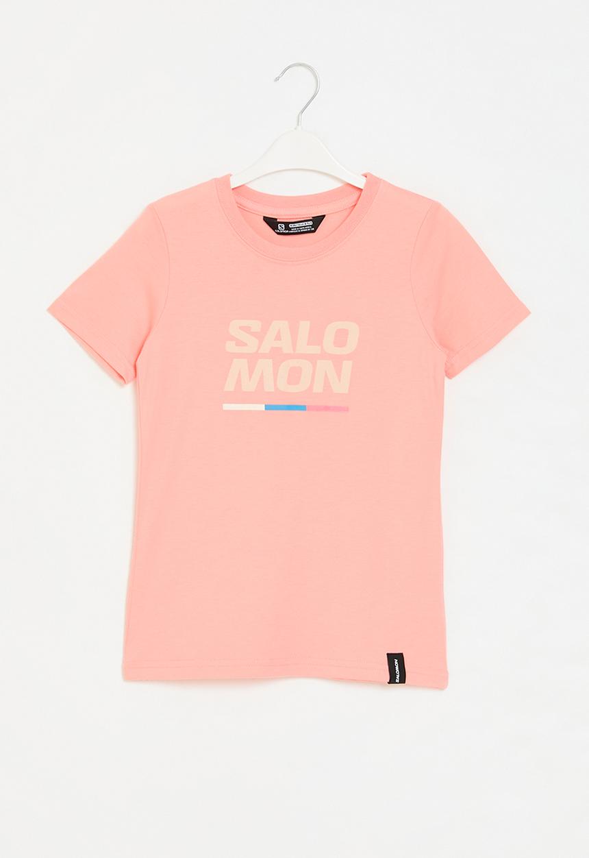 Salomon - Team spirit ss tee g - peach amber