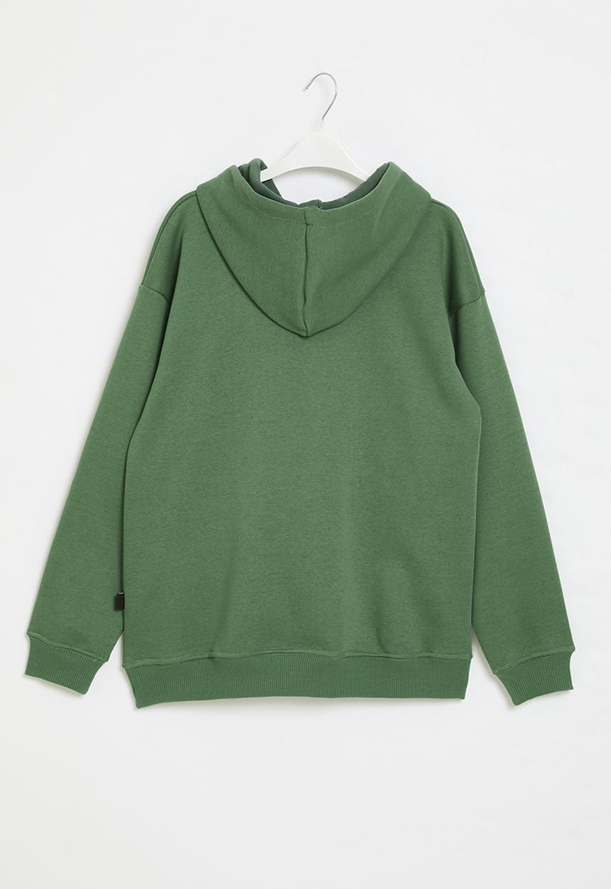 Quiksilver - Big logo hoodie youth - frosty spruce