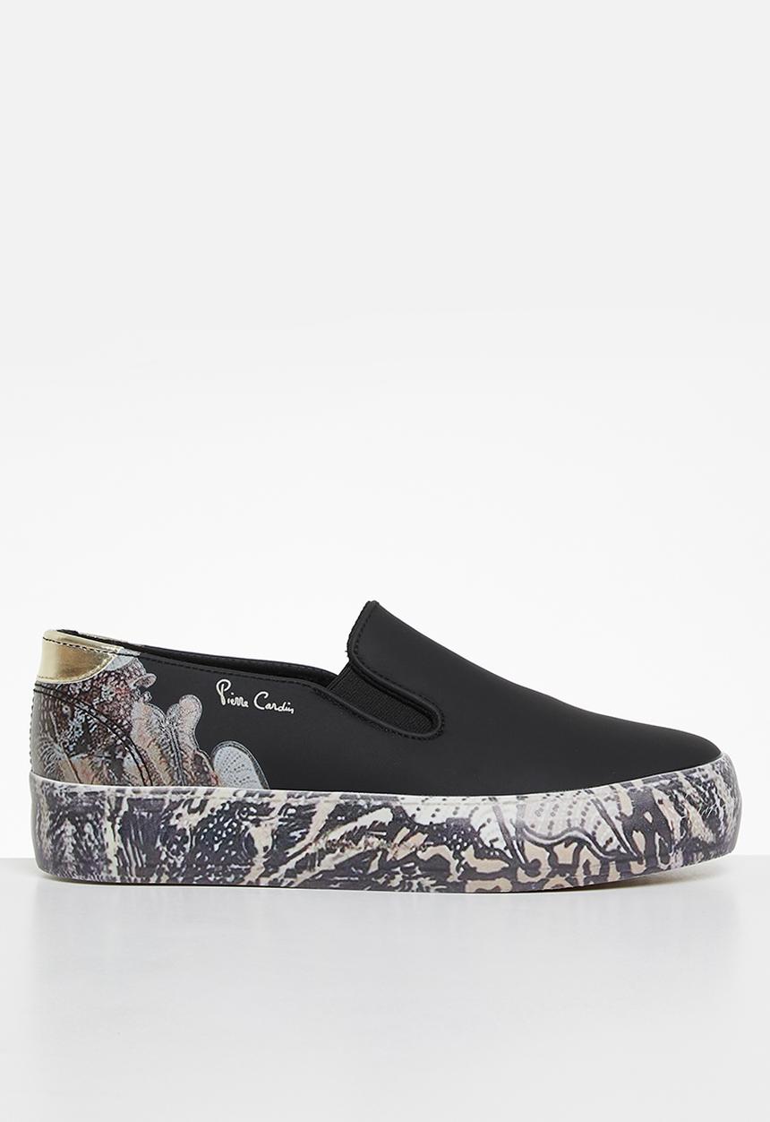 Pierre Cardin - Jungle 3 slip on - black