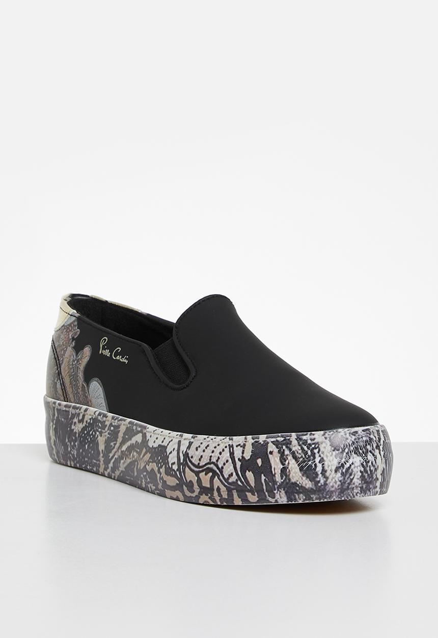 Pierre Cardin - Jungle 3 slip on - black