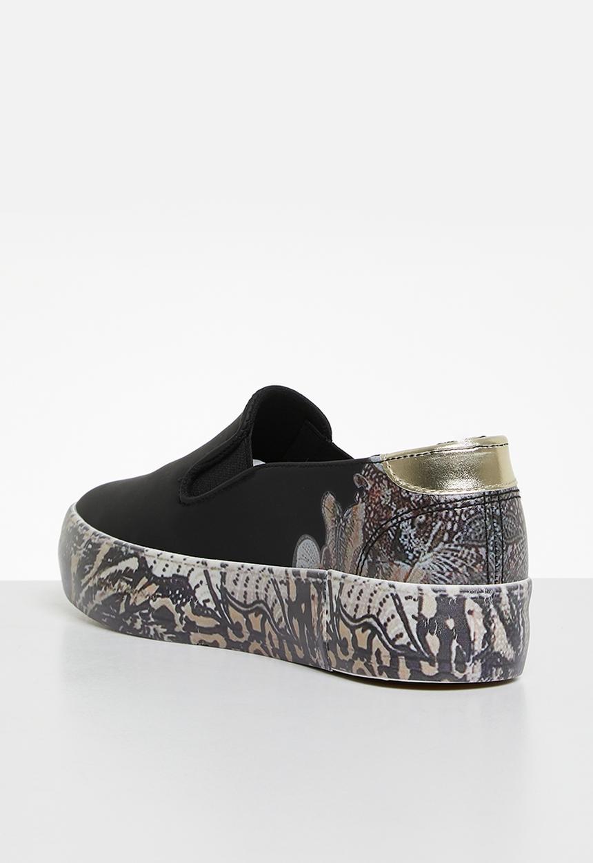 Pierre Cardin - Jungle 3 slip on - black