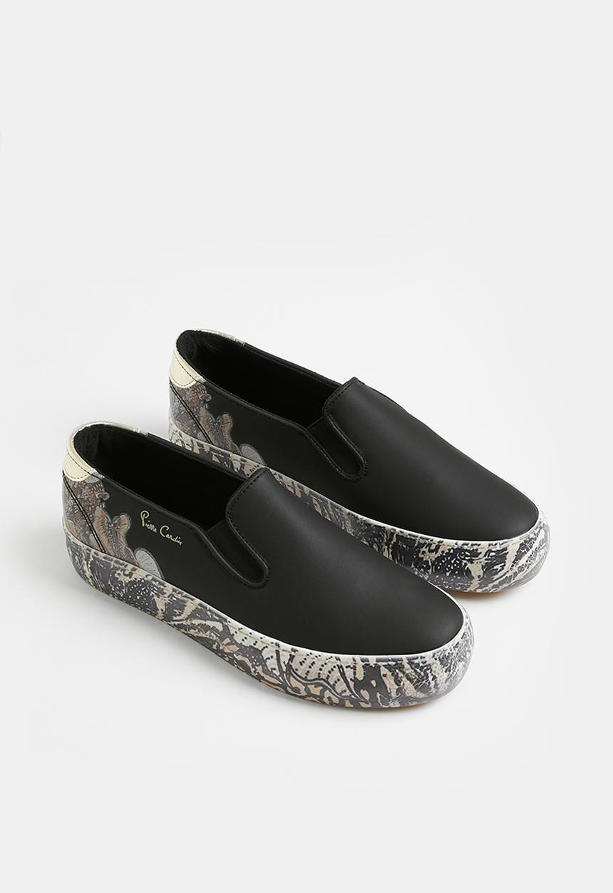 Pierre Cardin - Jungle 3 slip on - black