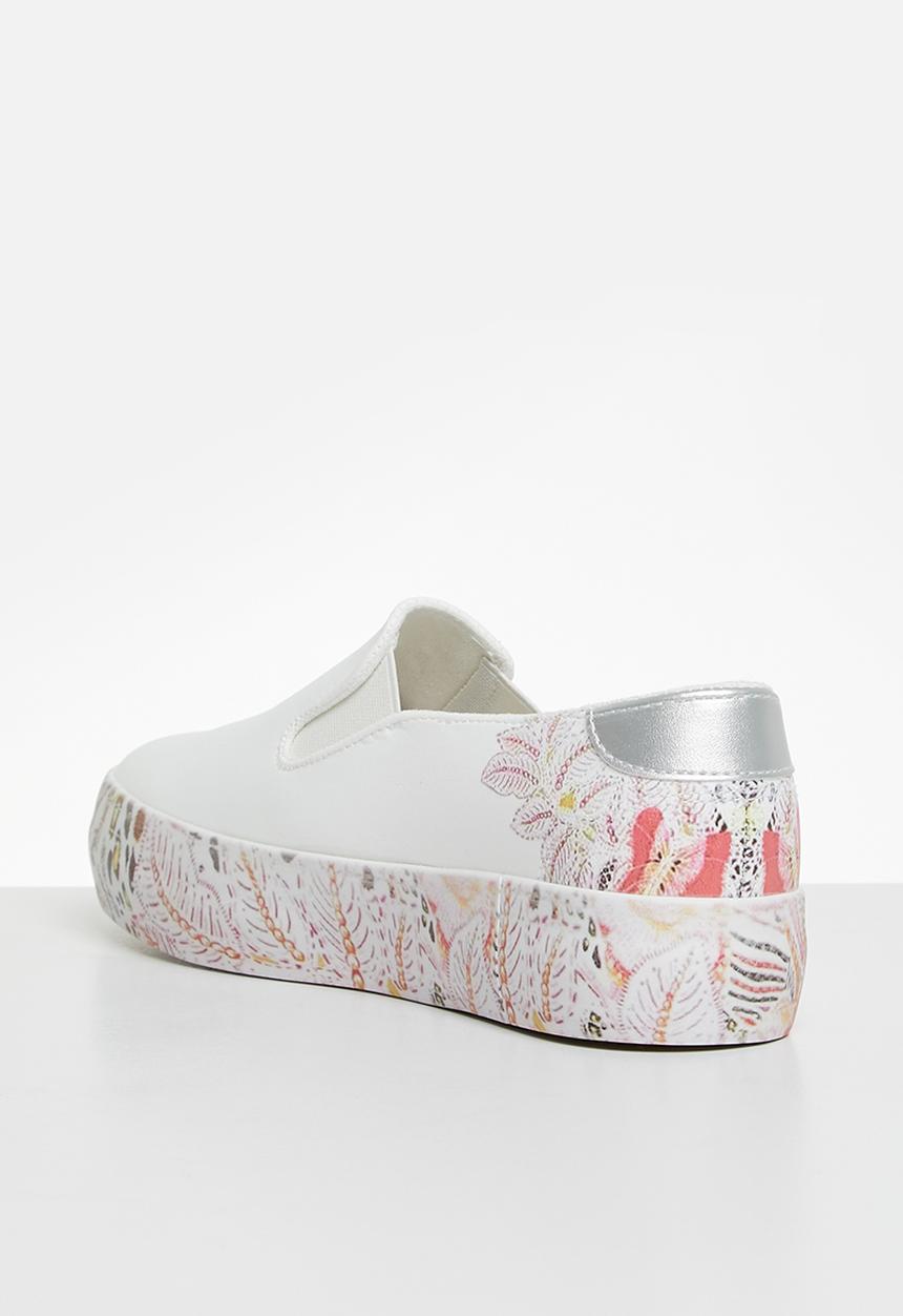 Pierre Cardin - Jungle 3 slip on - white