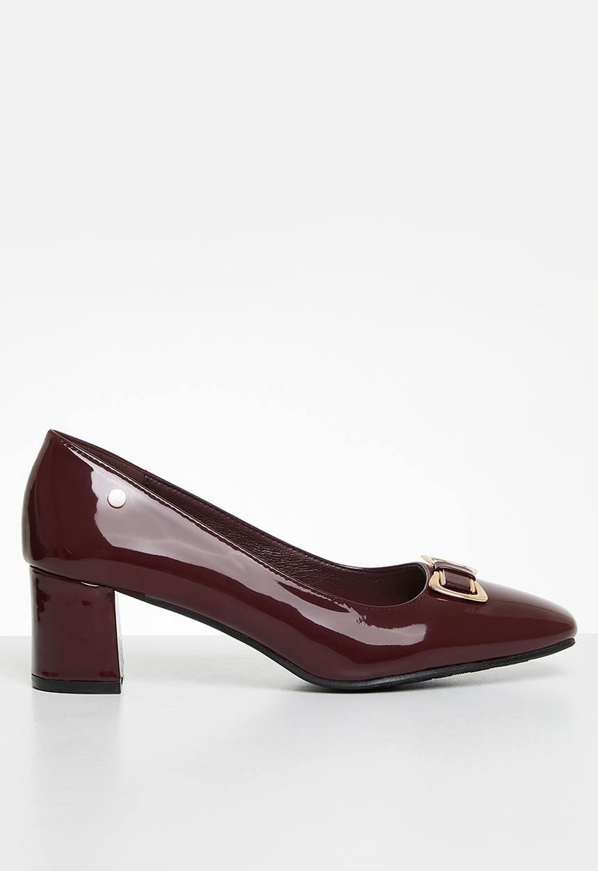 Pierre Cardin - Natalie 1 block heel - bordeaux