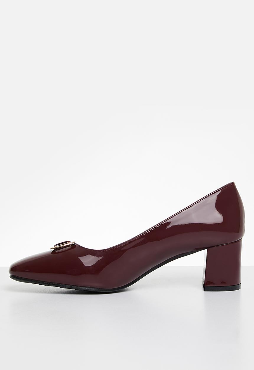 Pierre Cardin - Natalie 1 block heel - bordeaux