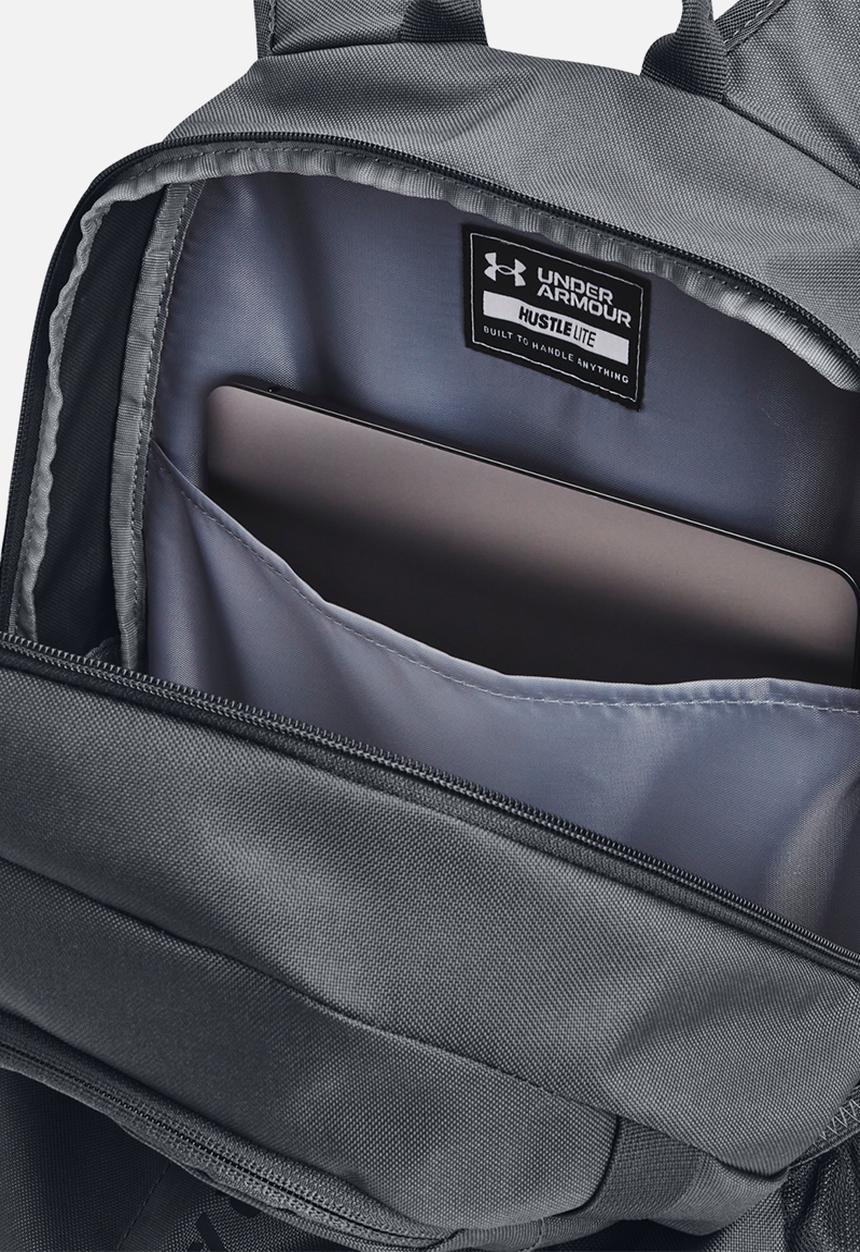 Under Armour - UA Hustle Lite Backpack - Pitch Grey