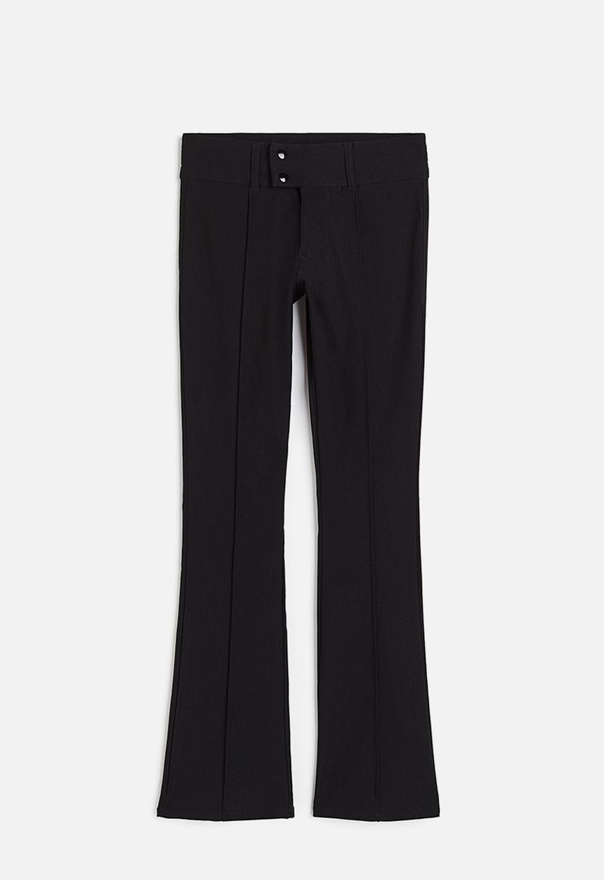 H&M - Bootcut trousers - black