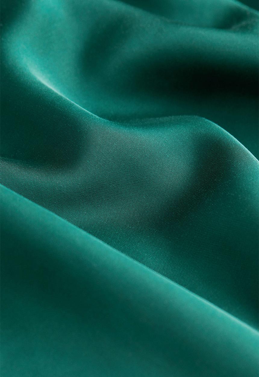 H&M - Satin vest top - green