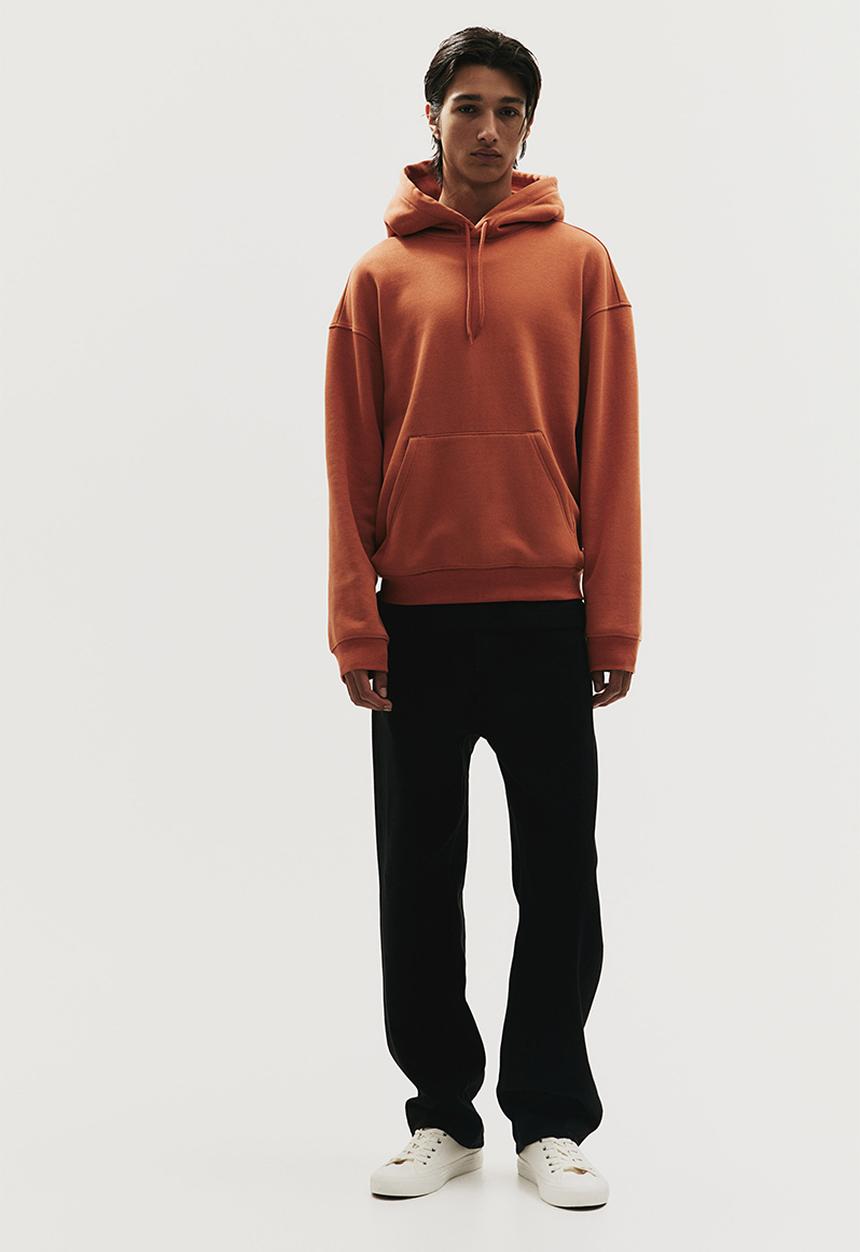 H&M - Loose fit hoodie - orange