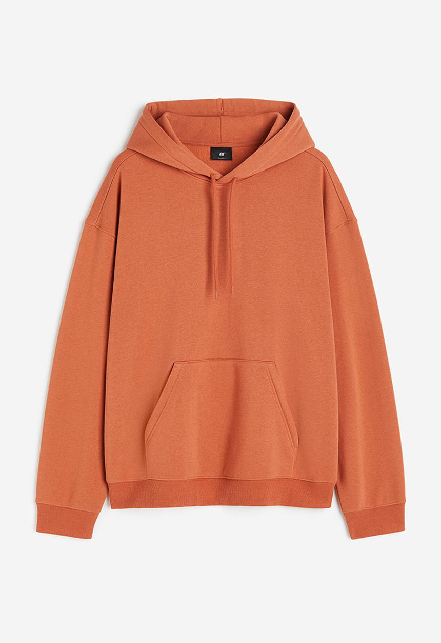 H&M - Loose fit hoodie - orange