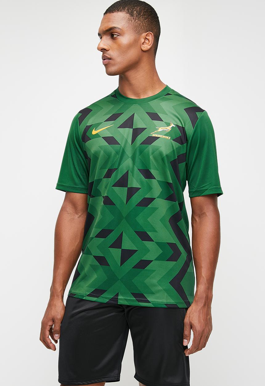 Nike - Springbok pre-match short sleeve top