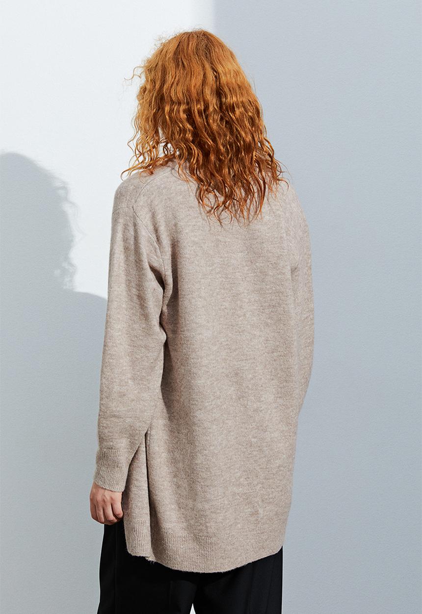 H&M - Long cardigan - beige