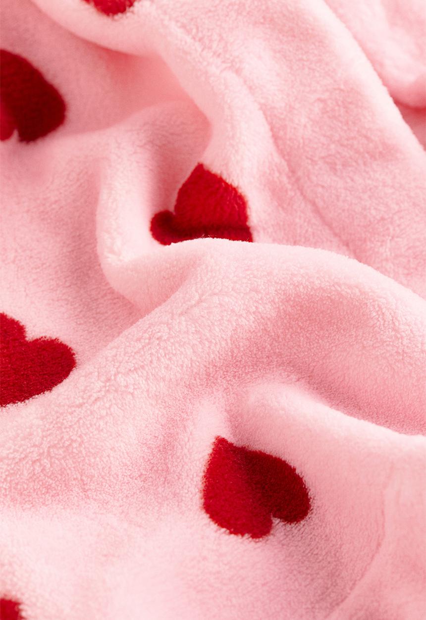 H&M - Fleece dressing gown - pink