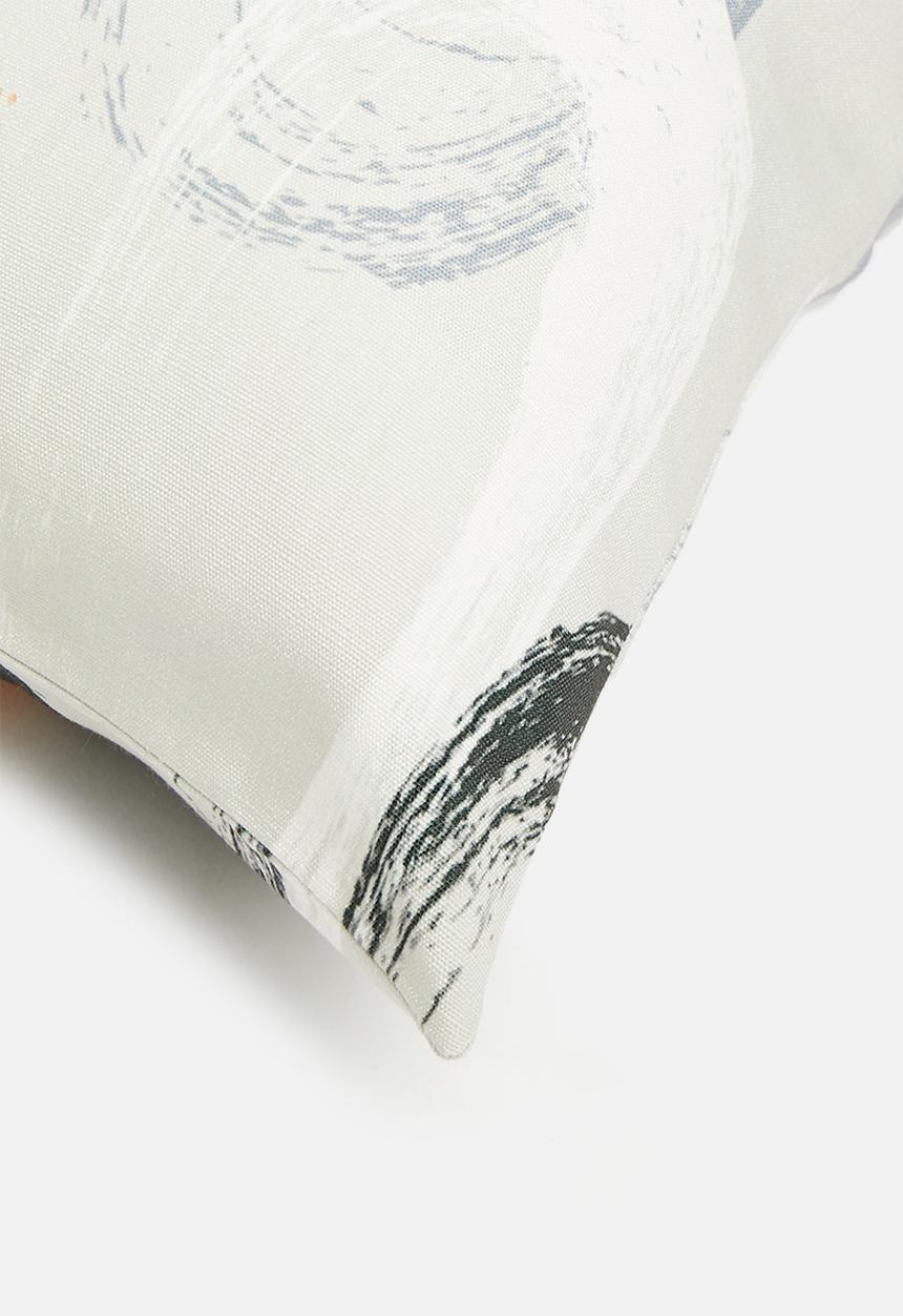Sixth Floor - Oval printed cushion cover - multi