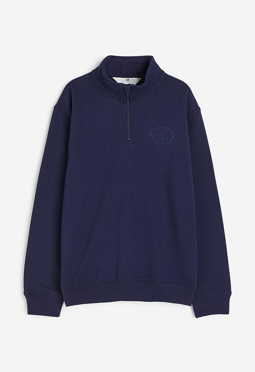 H&M - Zip-top sweatshirt - blue