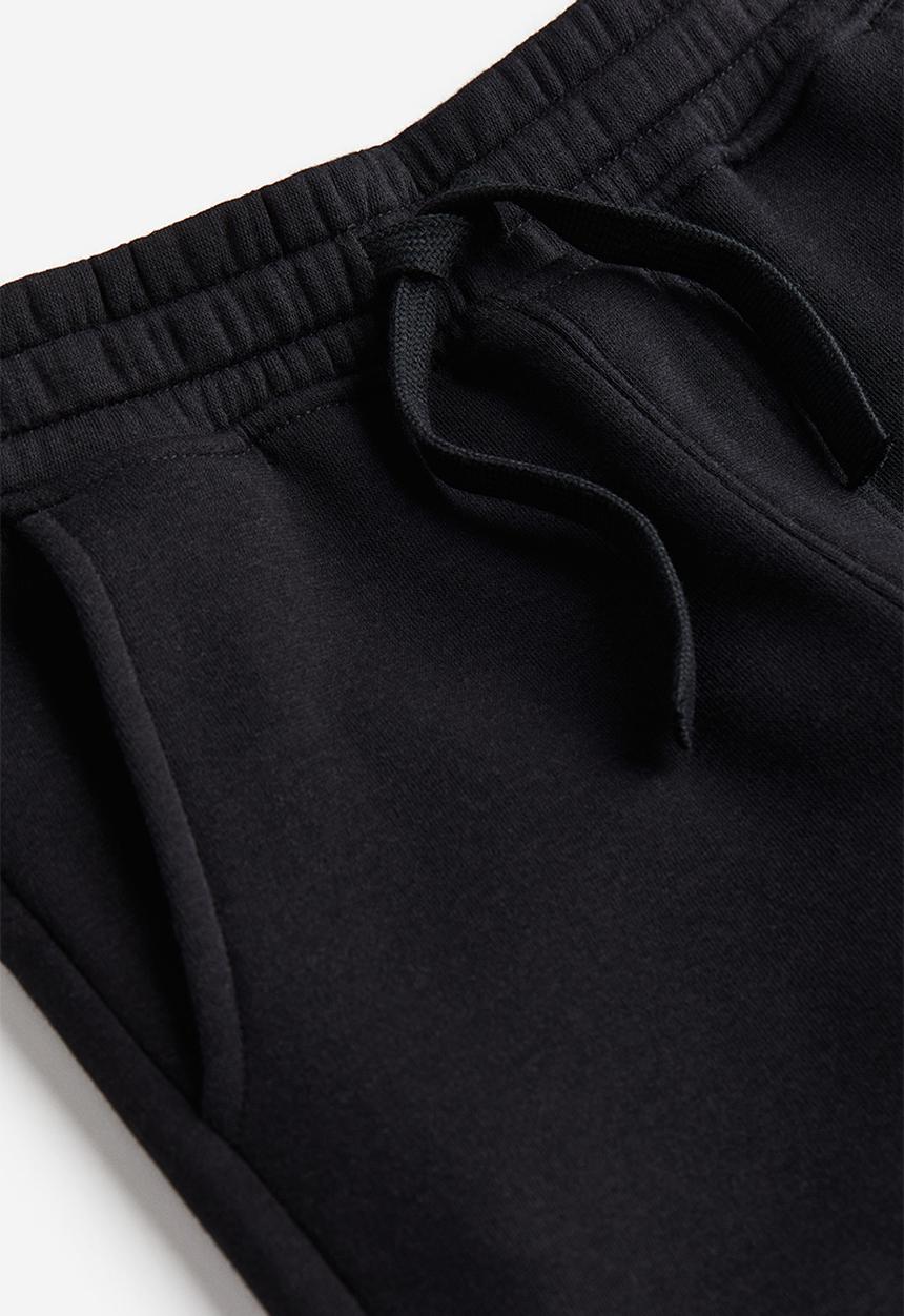 H&M - Cotton-blend joggers - black