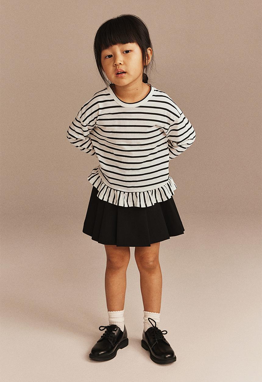H&M - Printed long-sleeved t-shirt - white