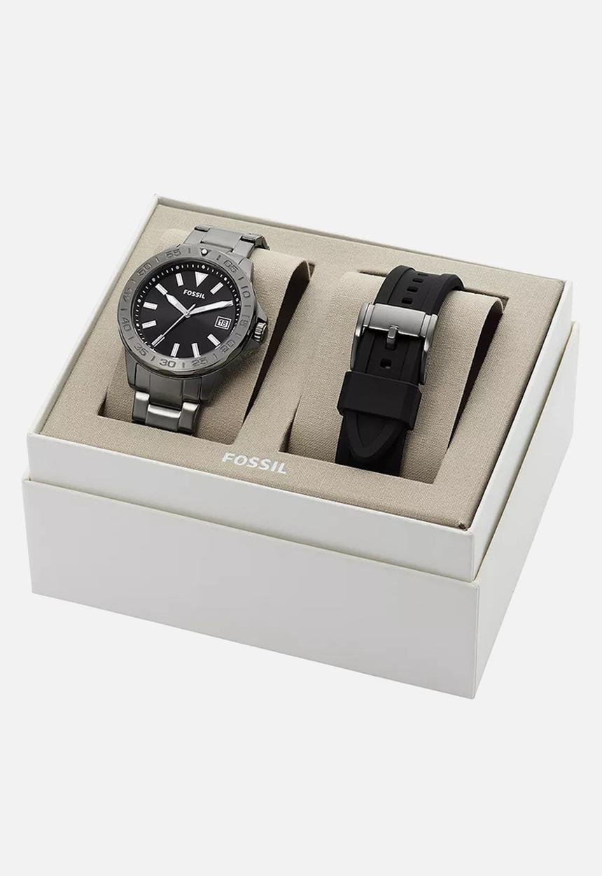 Fossil - Gift set - gunmetal