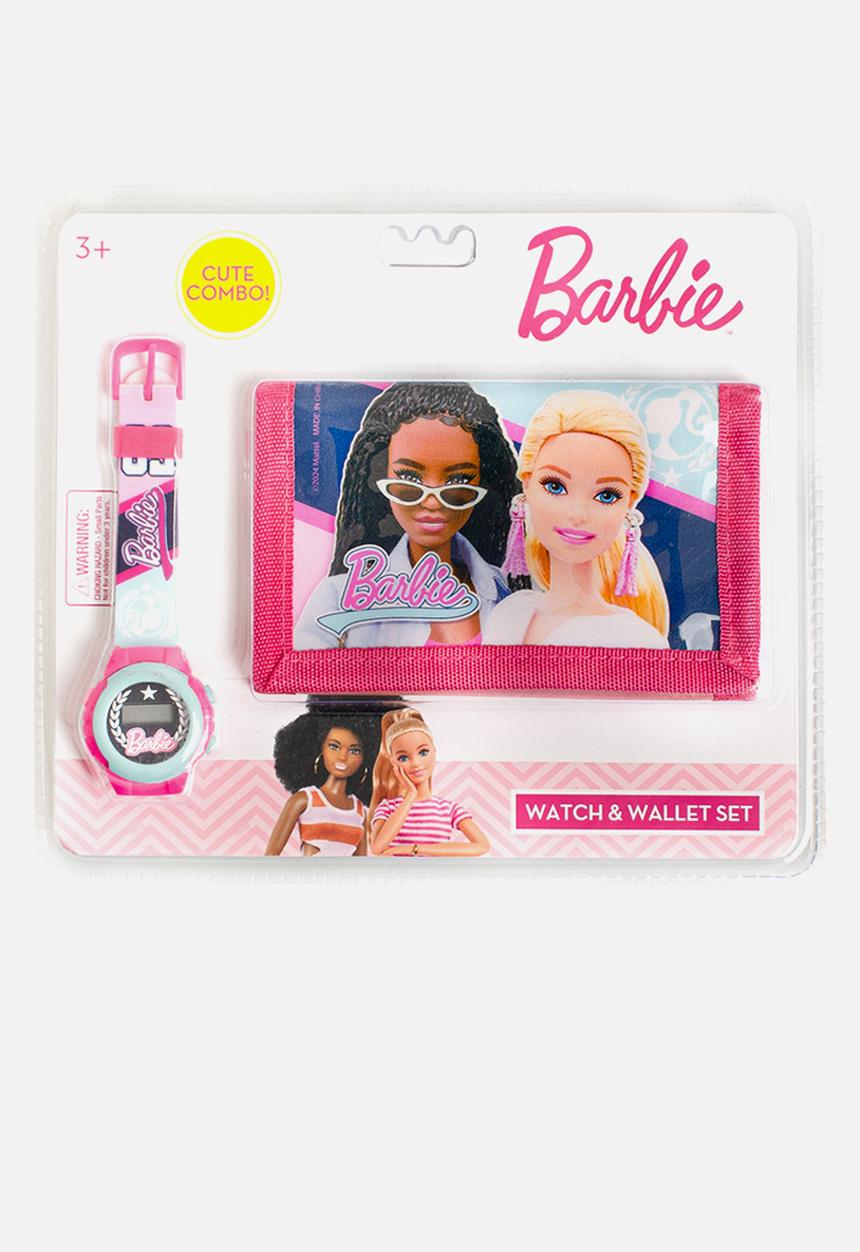 Character Group - Barbie watch & wallet set - pink