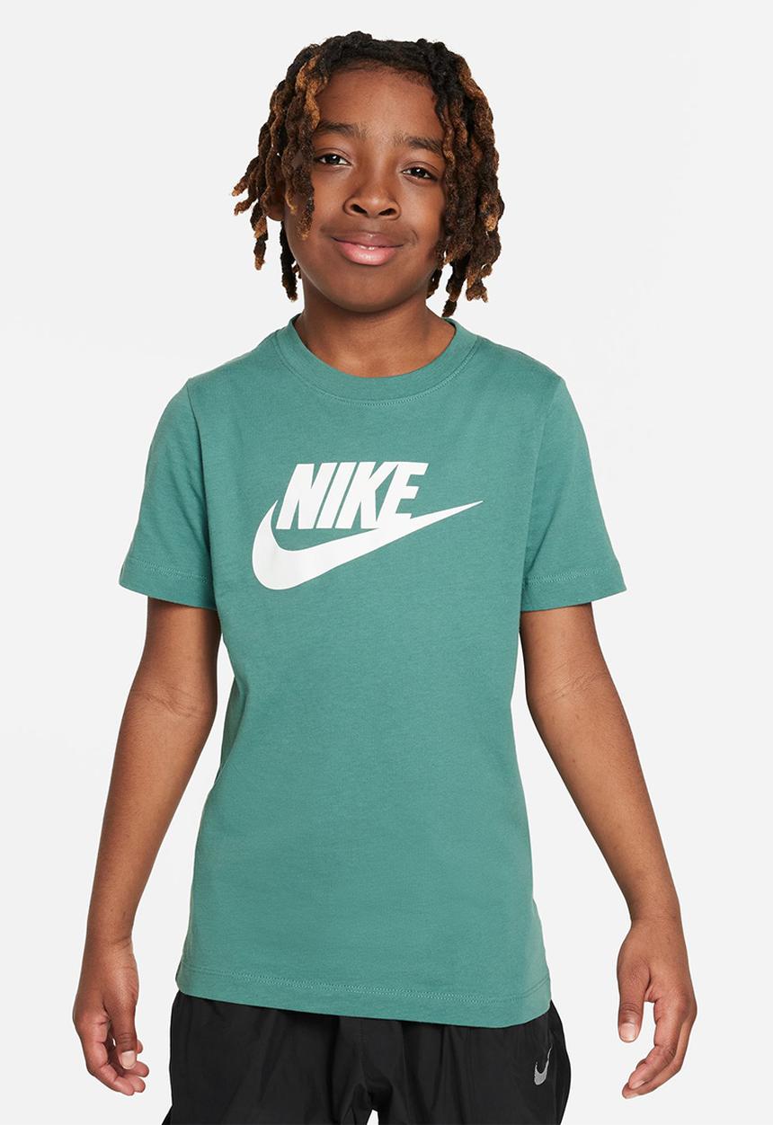 Nike - K Nsw Tee Futura Icon Td - Bicoastal/White