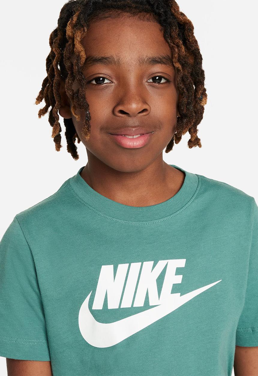 Nike - K Nsw Tee Futura Icon Td - Bicoastal/White