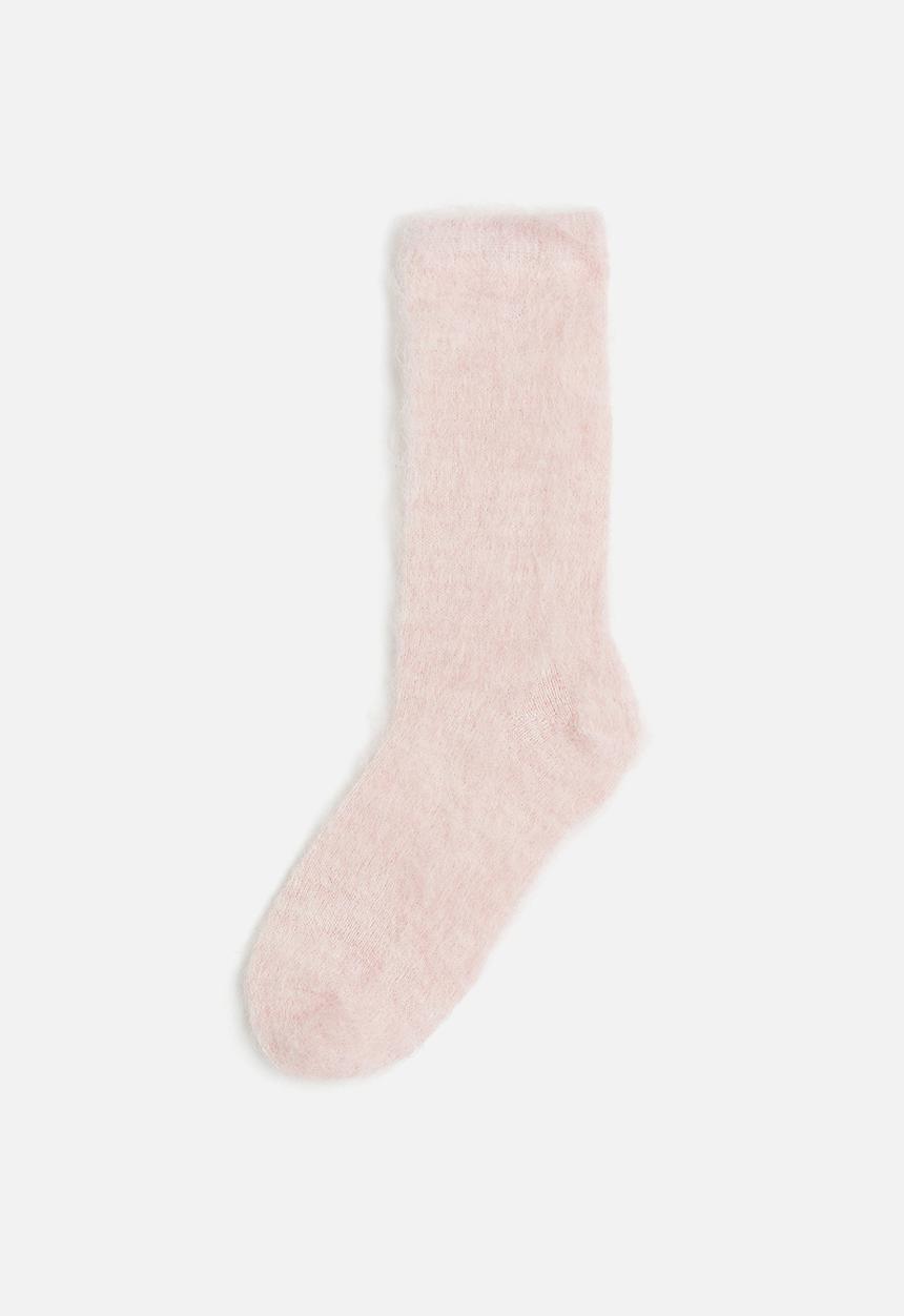 H&M - Fluffy socks - pink