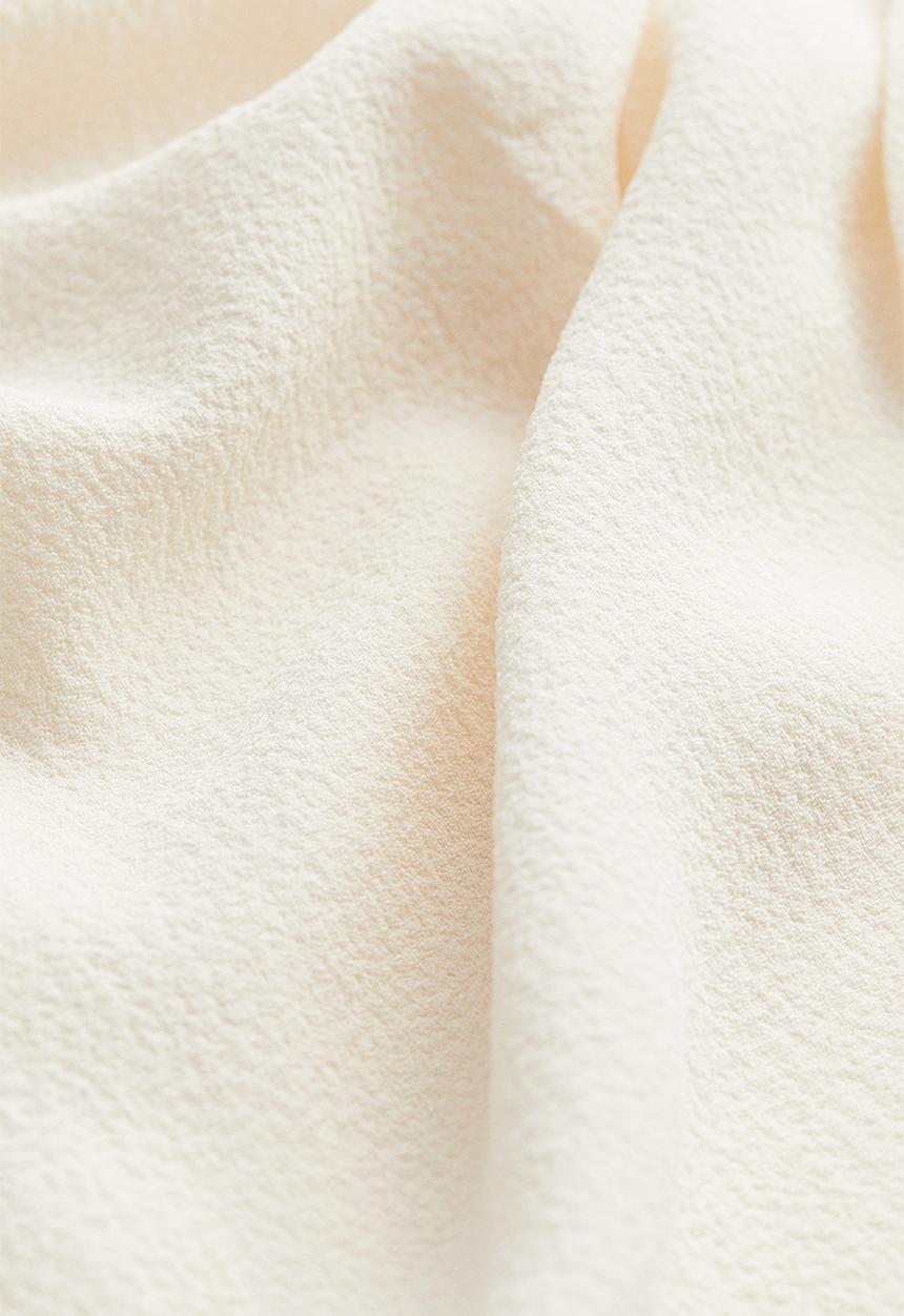 H&M - Draped dress - white