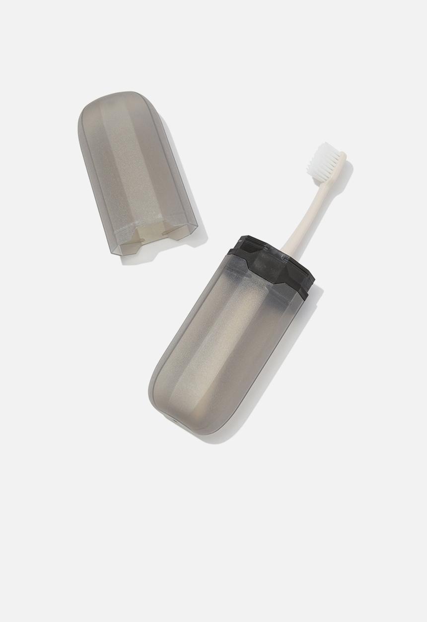Typo - Travel toothbrush holder - black
