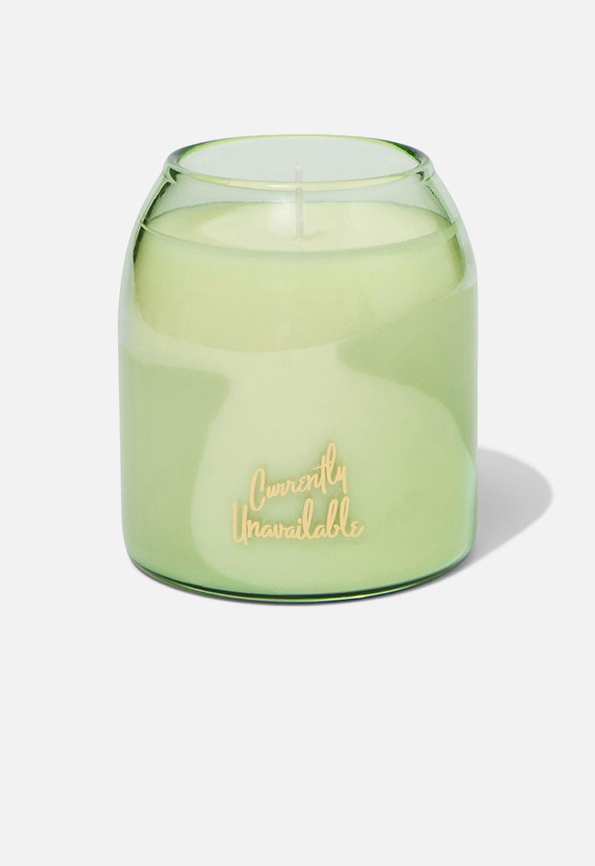 Typo - Check out candle - green currently unavailable