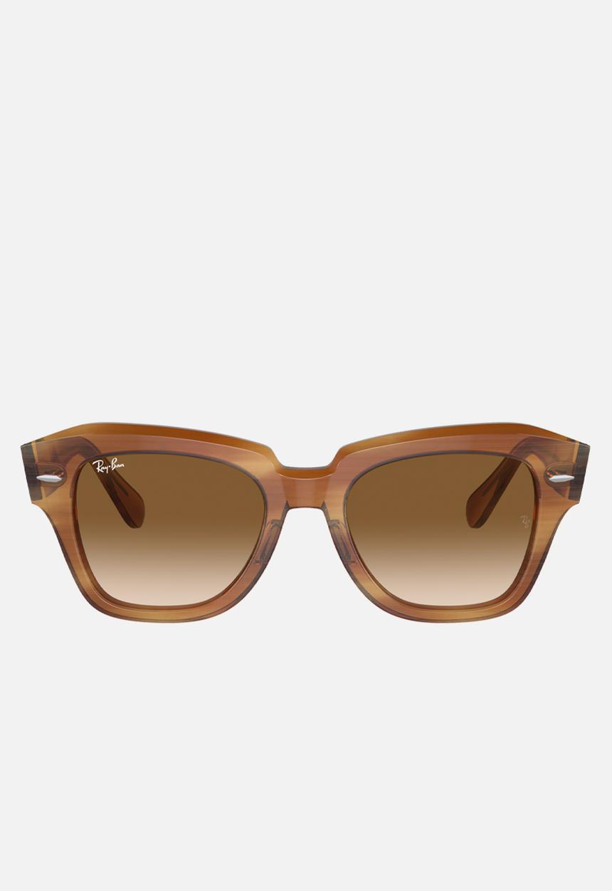 Ray-Ban - State Street - Striped Brown