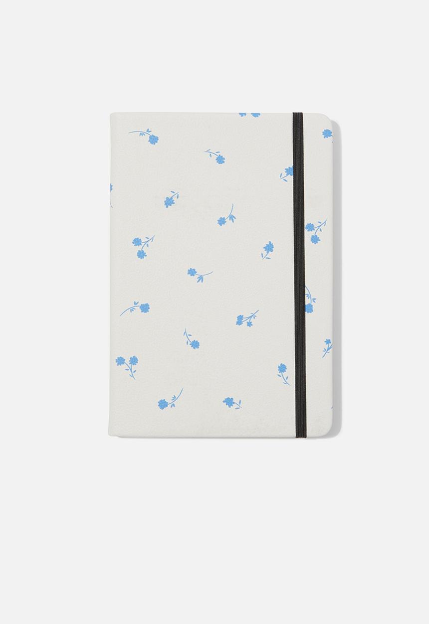 Typo - A5 buffalo journal - ditsy floral ecru