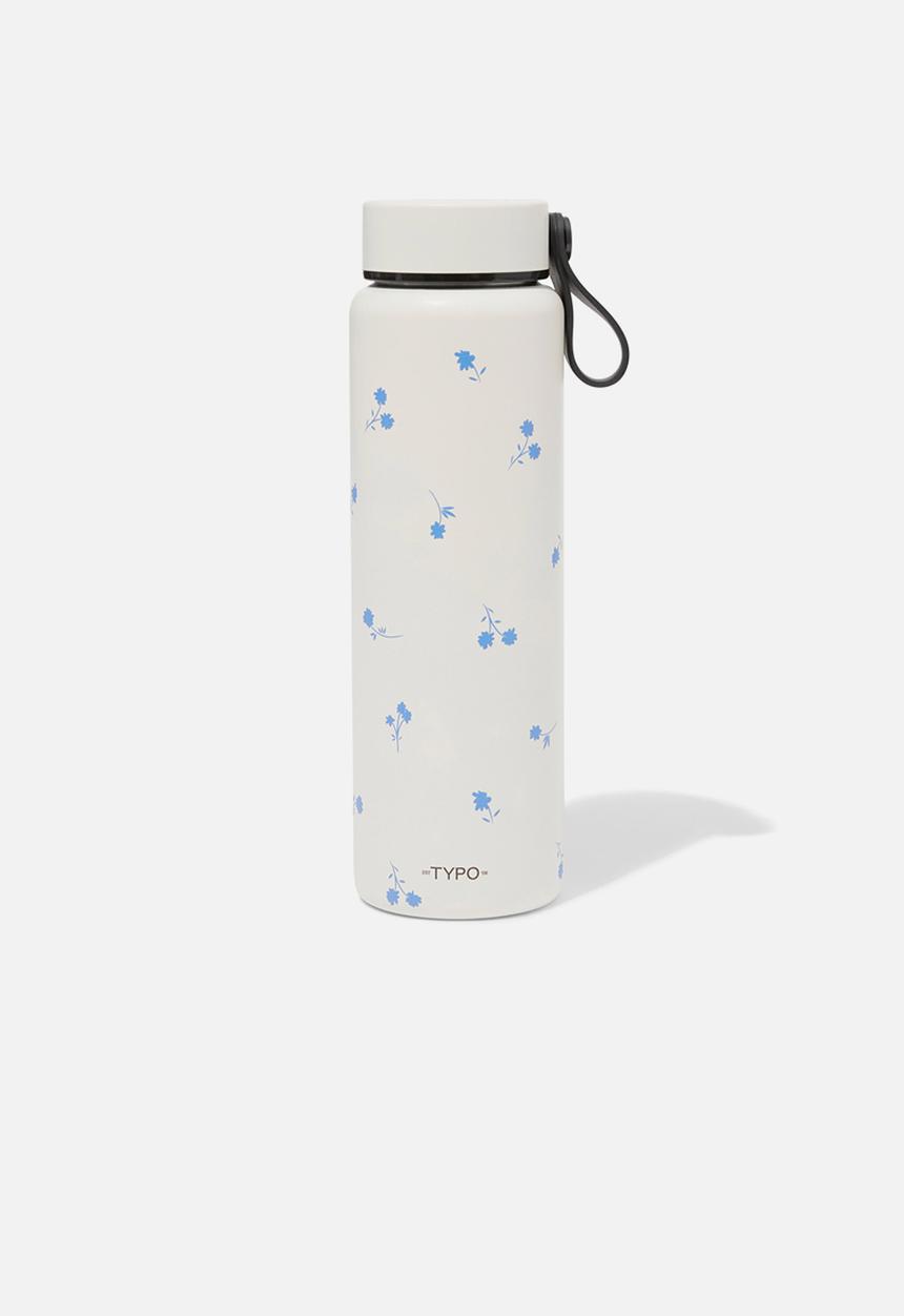 Typo - On the move 500ml 2.0 - ditsy ecru & coastal blue