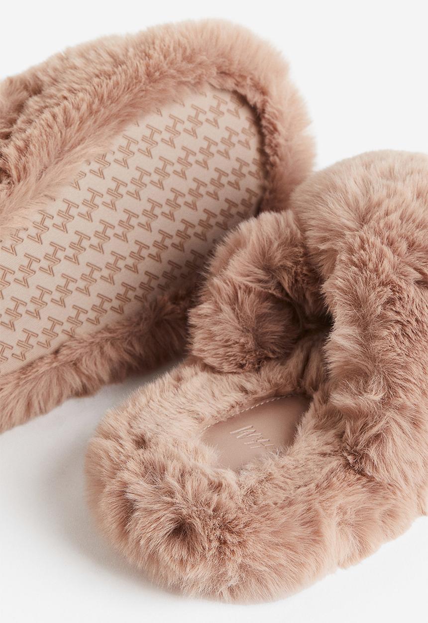 H&M - Slippers - beige