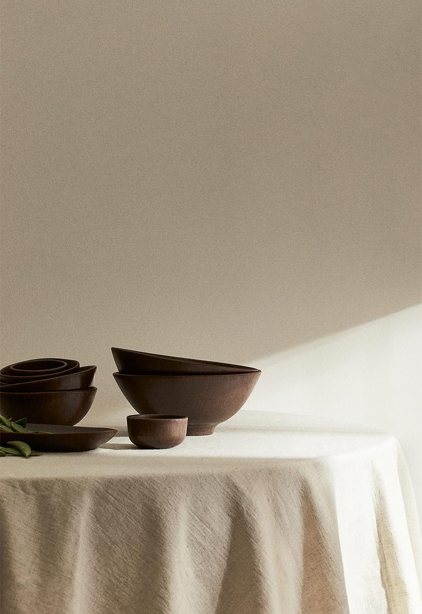 H&M - Stoneware bowl - dark brown