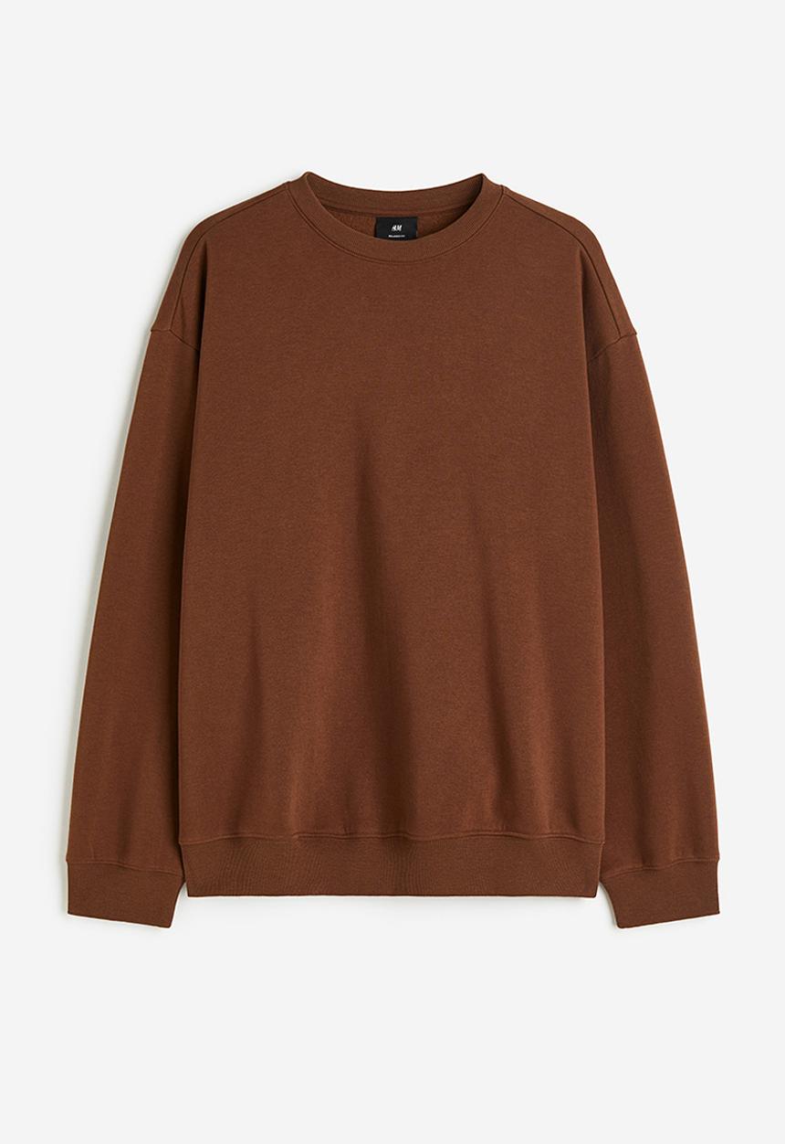 H&M - Loose fit sweatshirt - brown
